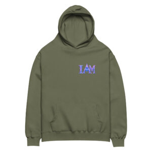 I AM Light Codes Unisex Oversized Hoodie 002