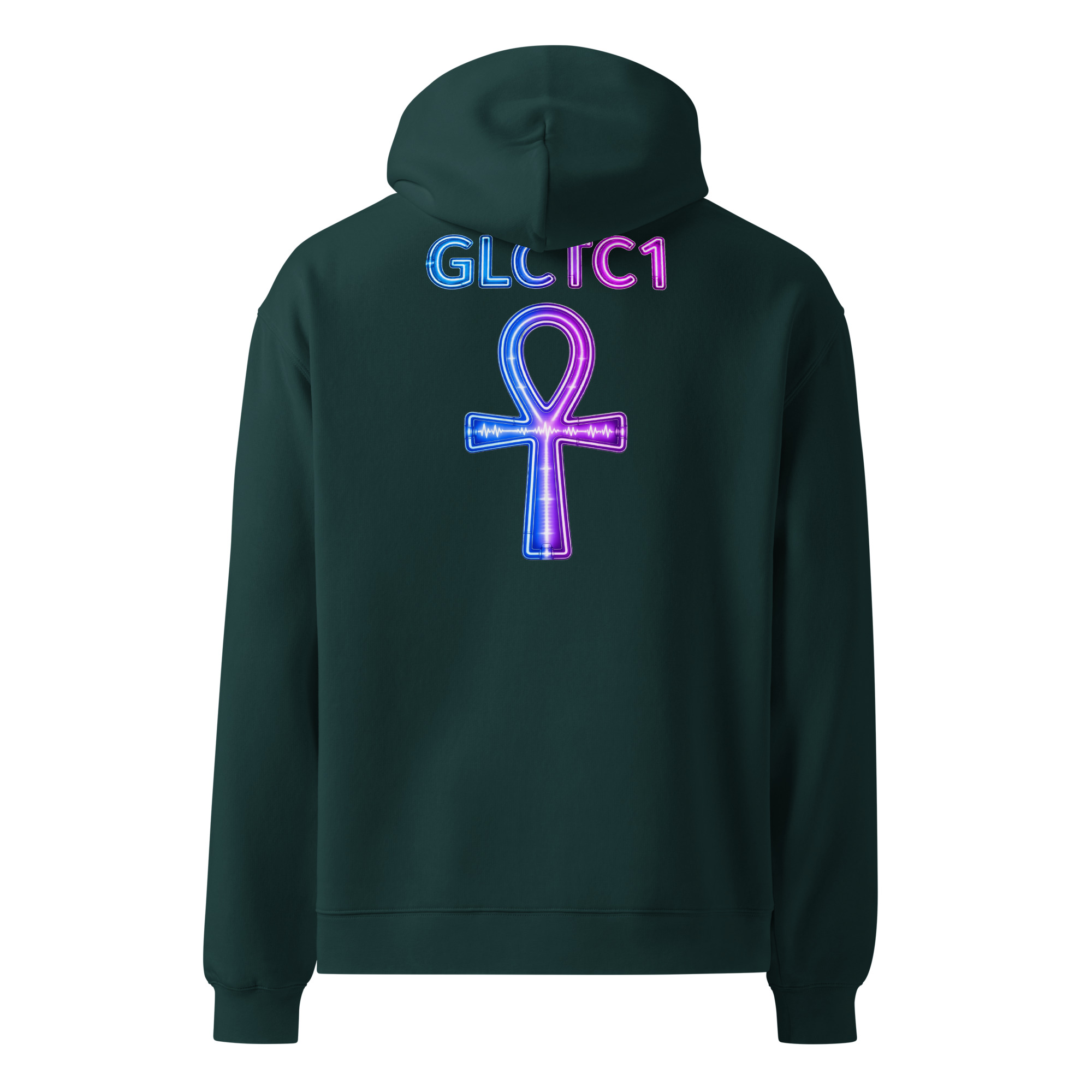 I AM Neon Unisex Oversized Hoodie 002 - Image 14