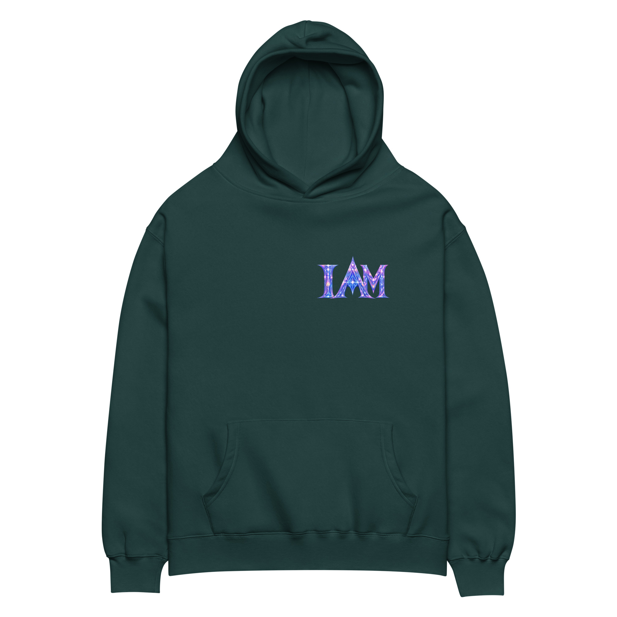 I AM Light Codes Unisex Oversized Hoodie 002 - Image 25
