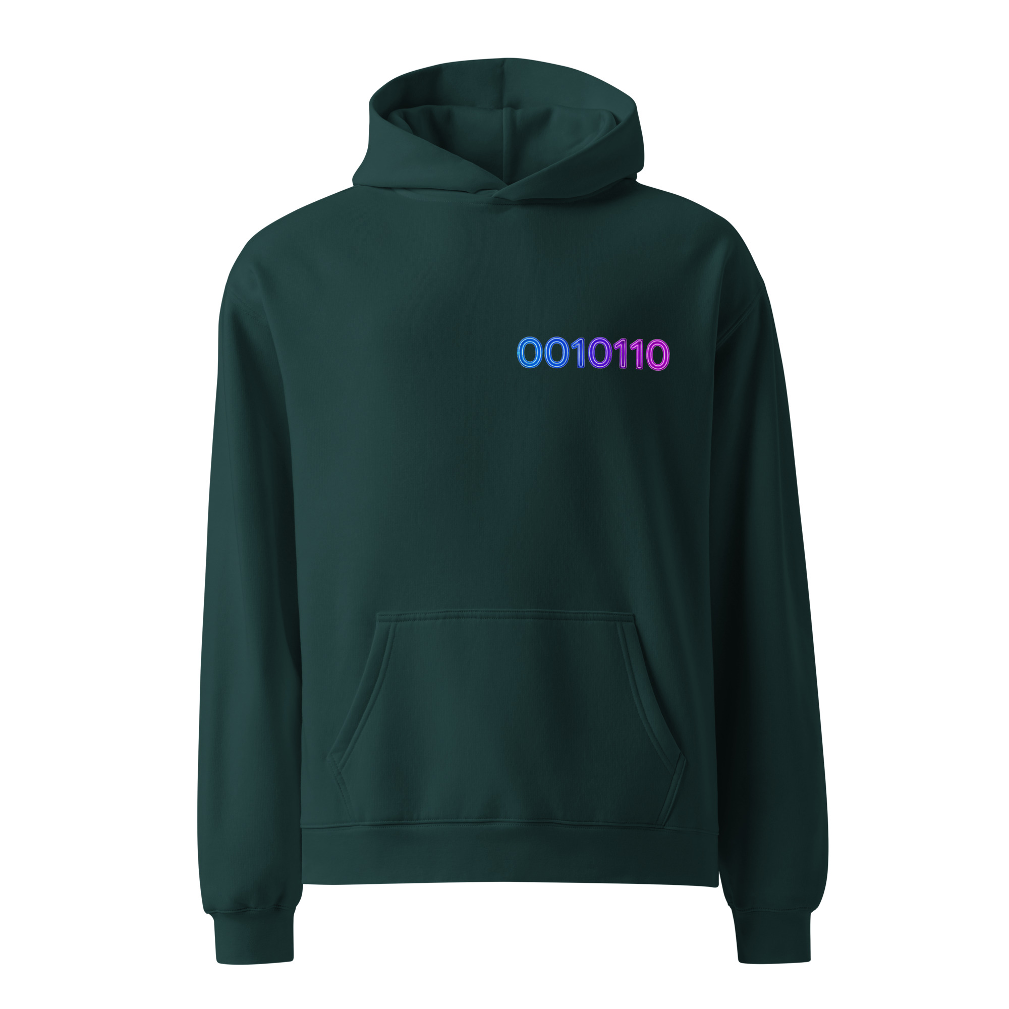 0010110 Neon Oversized Hoodie 002 - Image 3