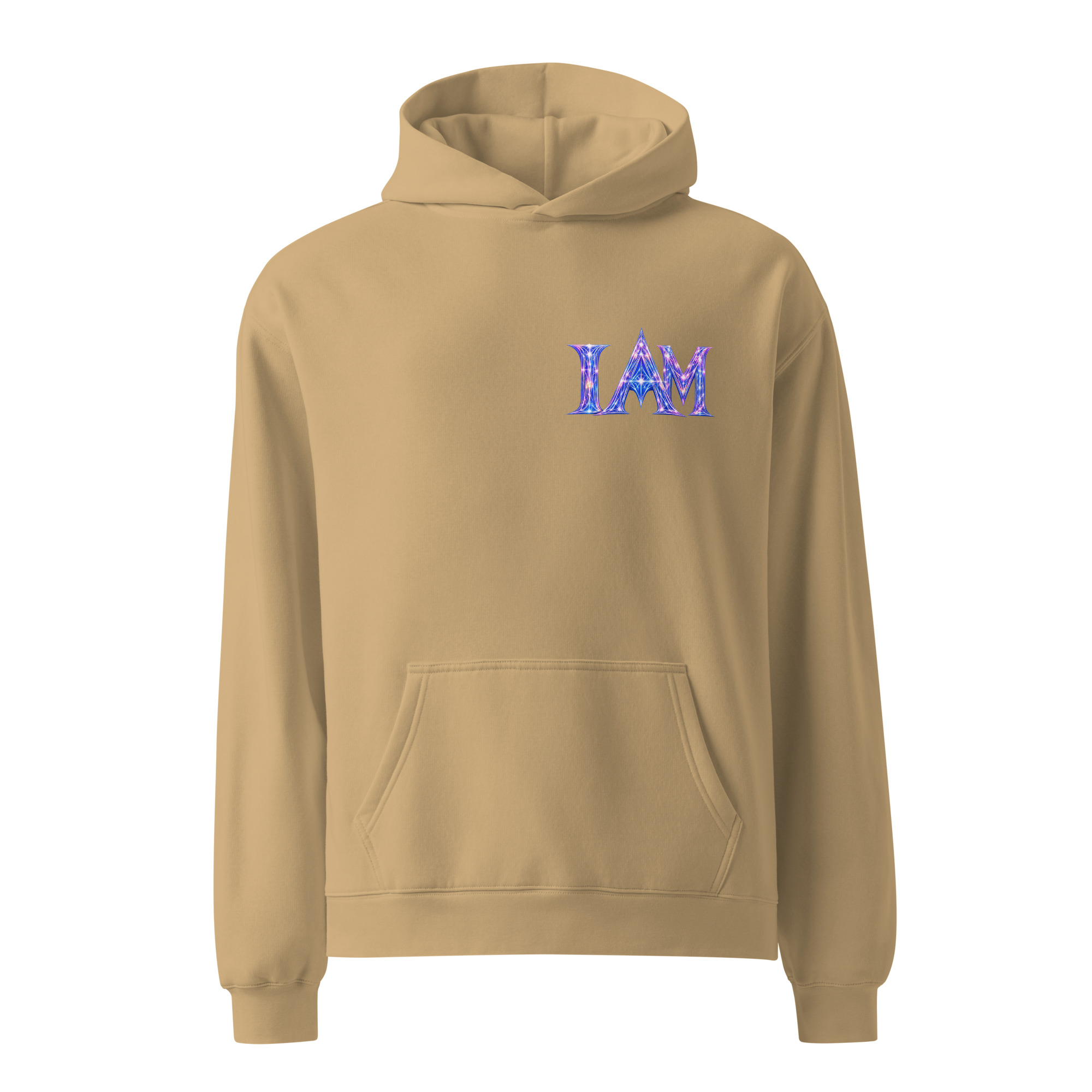 I AM Light Codes Unisex Oversized Hoodie 002 - Image 8