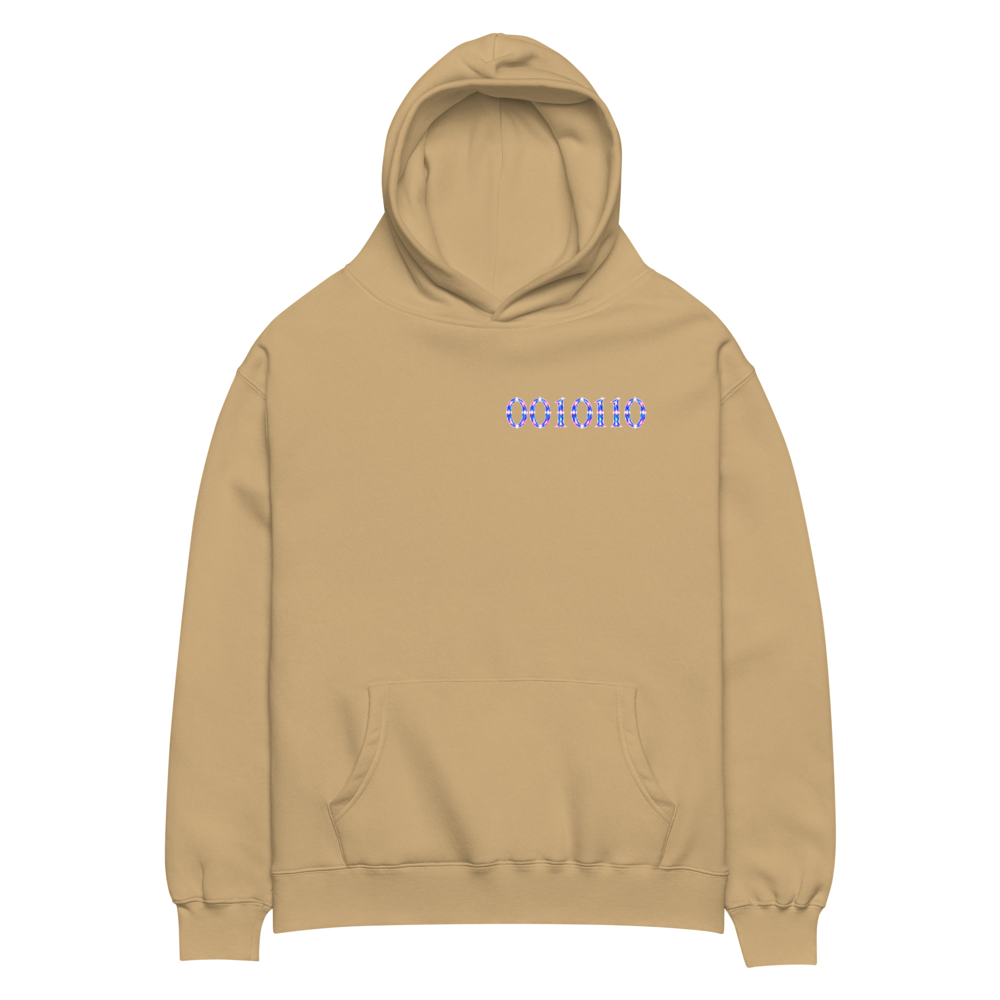 0010110 Light Codes Unisex Oversized Hoodie 002 - Image 30