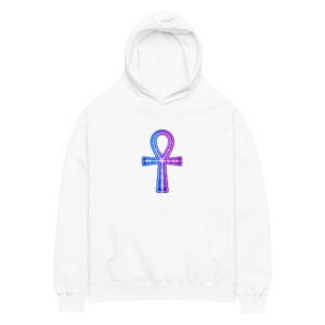 Ankh Neon Unisex Oversized Hoodie 001