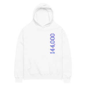 144,000 Light Codes Unisex Oversized Hoodie 003