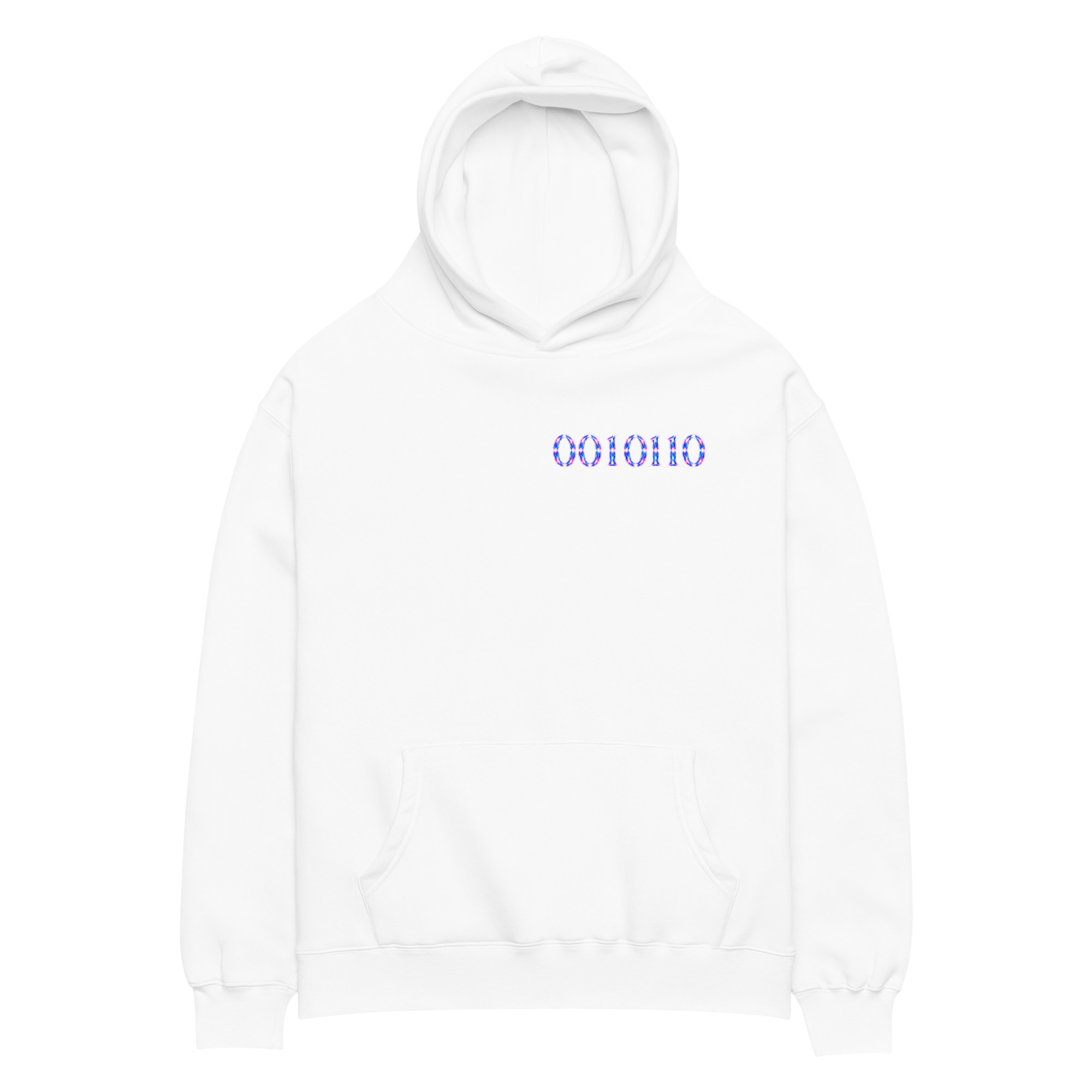 0010110 Light Codes Unisex Oversized Hoodie 002 - Image 33