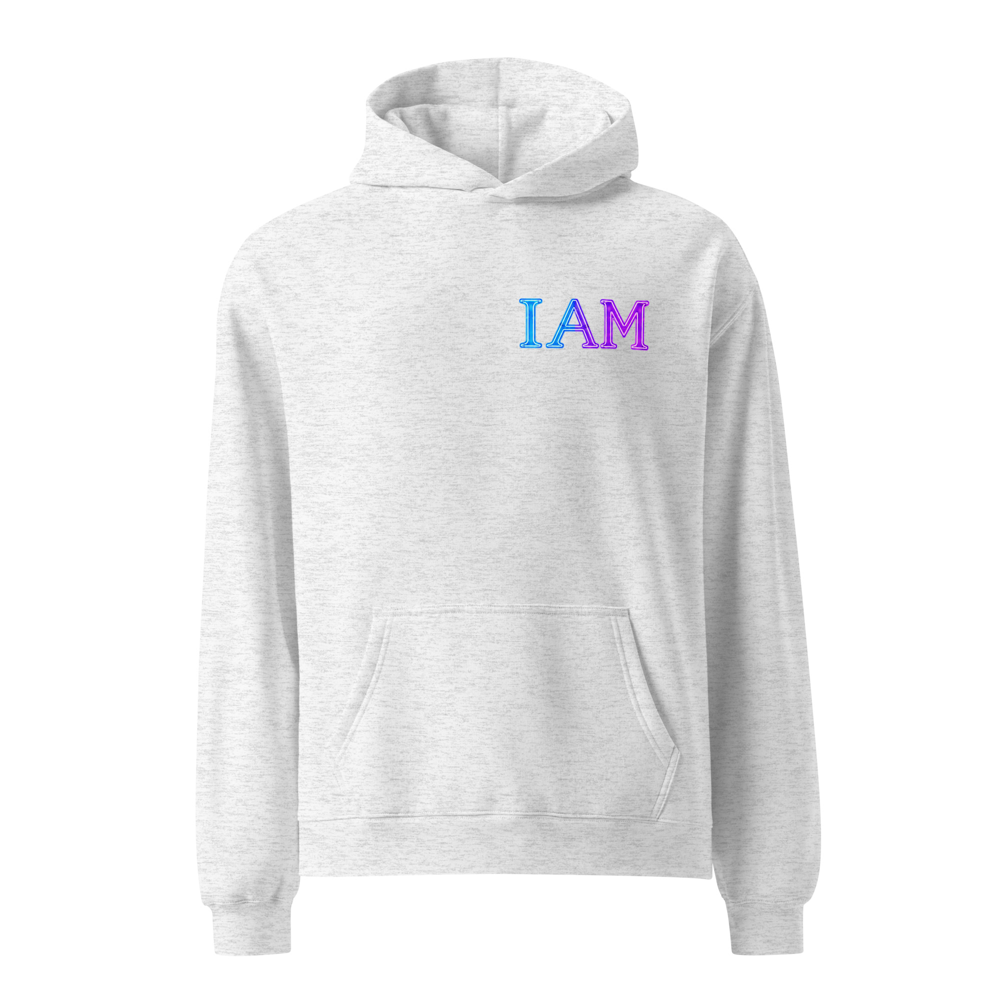 I AM Neon Unisex Oversized Hoodie 002 - Image 11