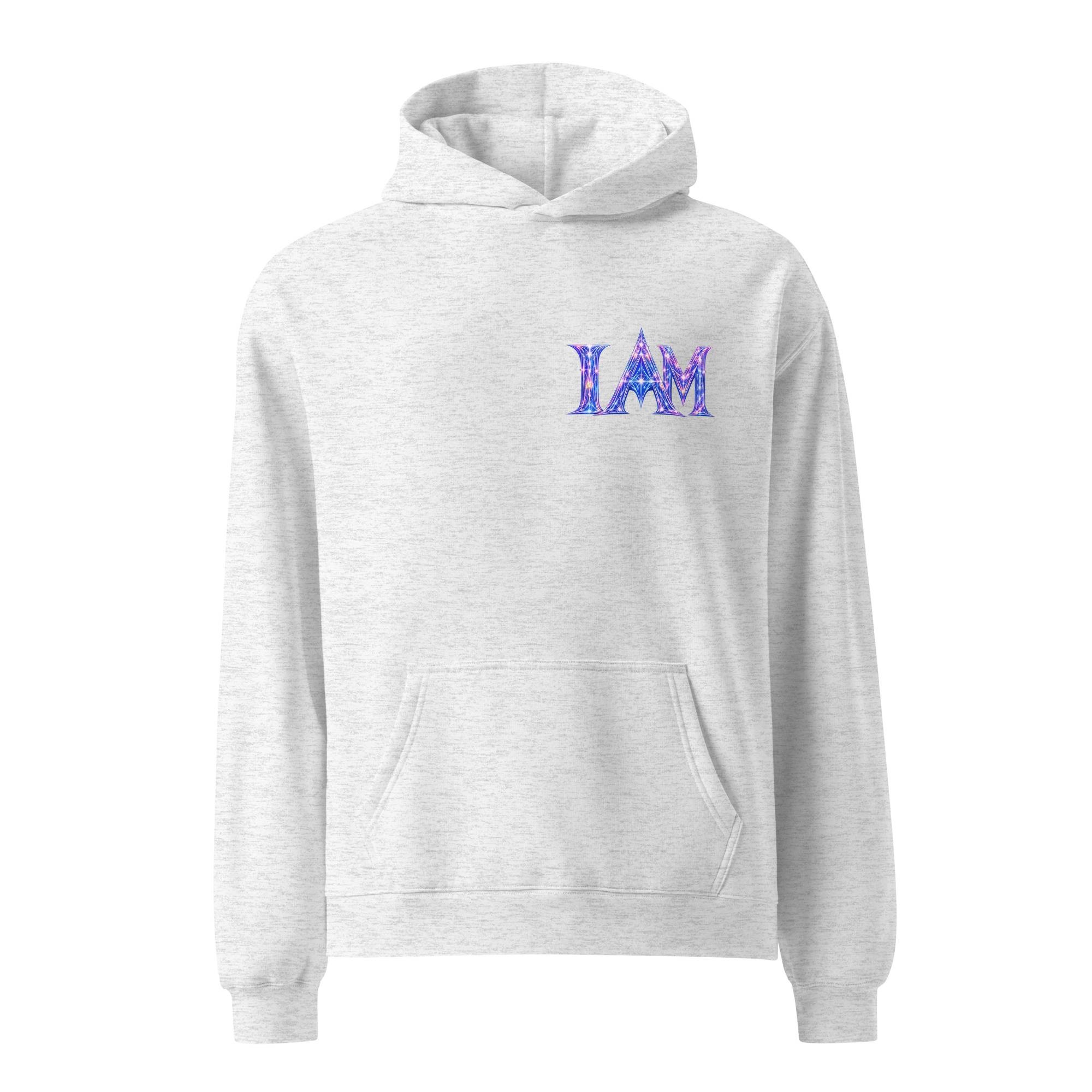 I AM Light Codes Unisex Oversized Hoodie 002 - Image 11