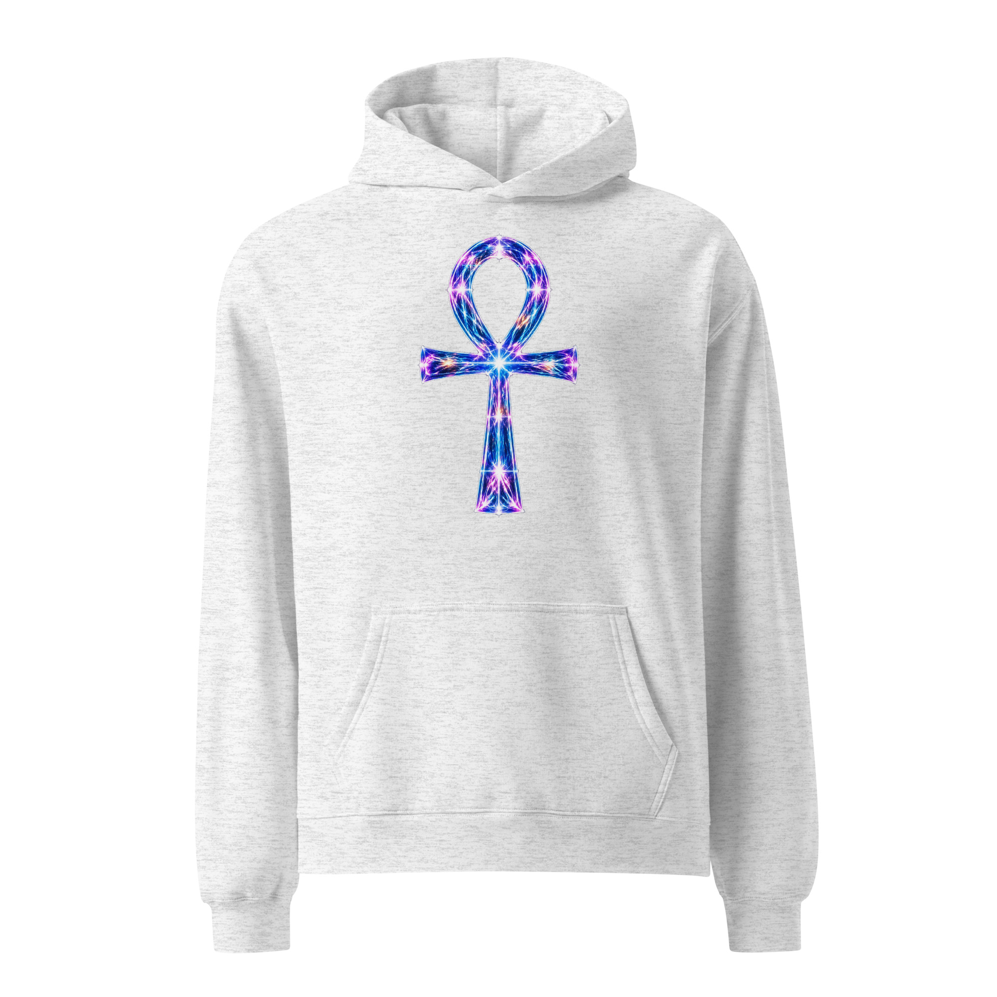 Ankh Light Codes Unisex Oversized Hoodie 001 - Image 10