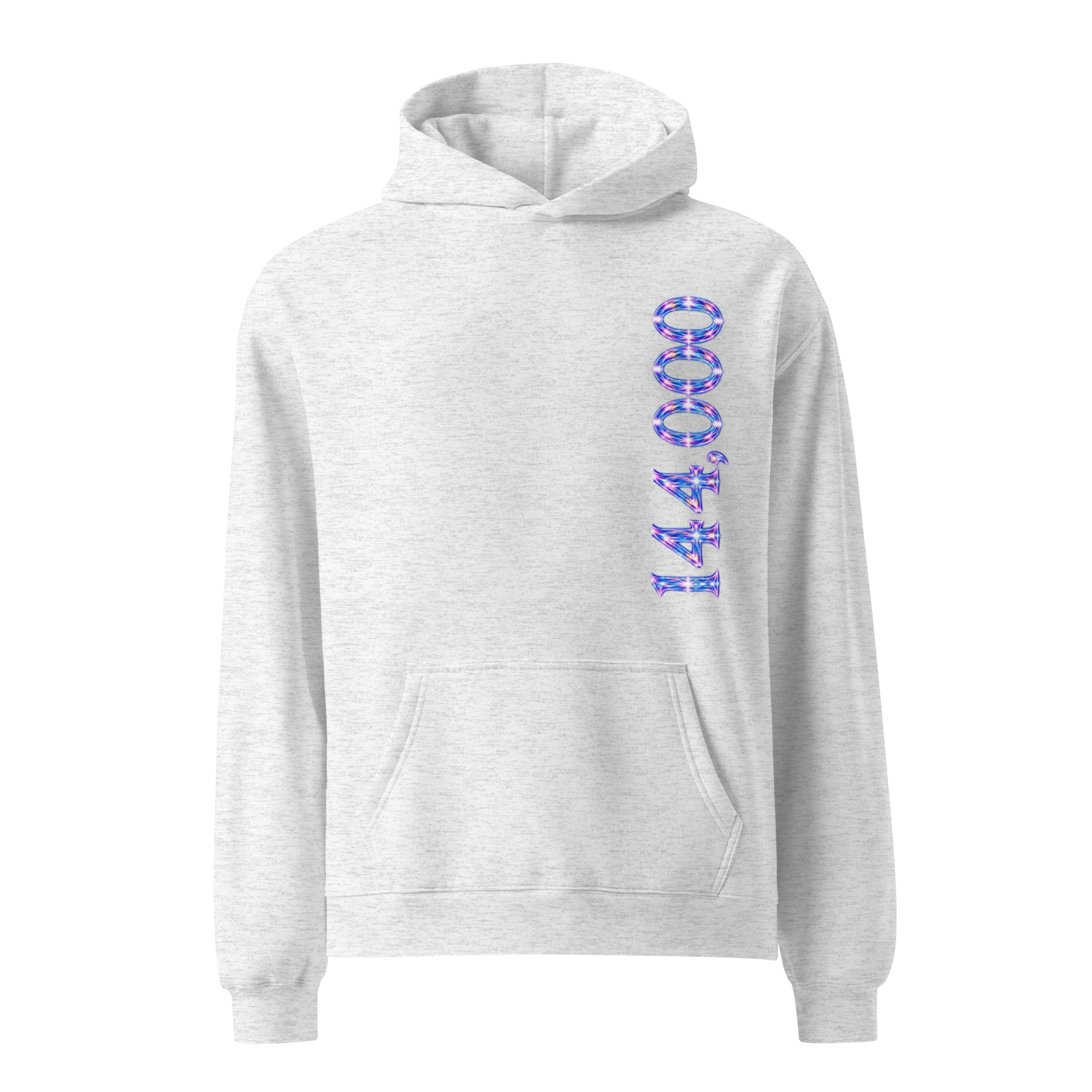 144,000 Light Codes Unisex Oversized Hoodie 003 - Image 11