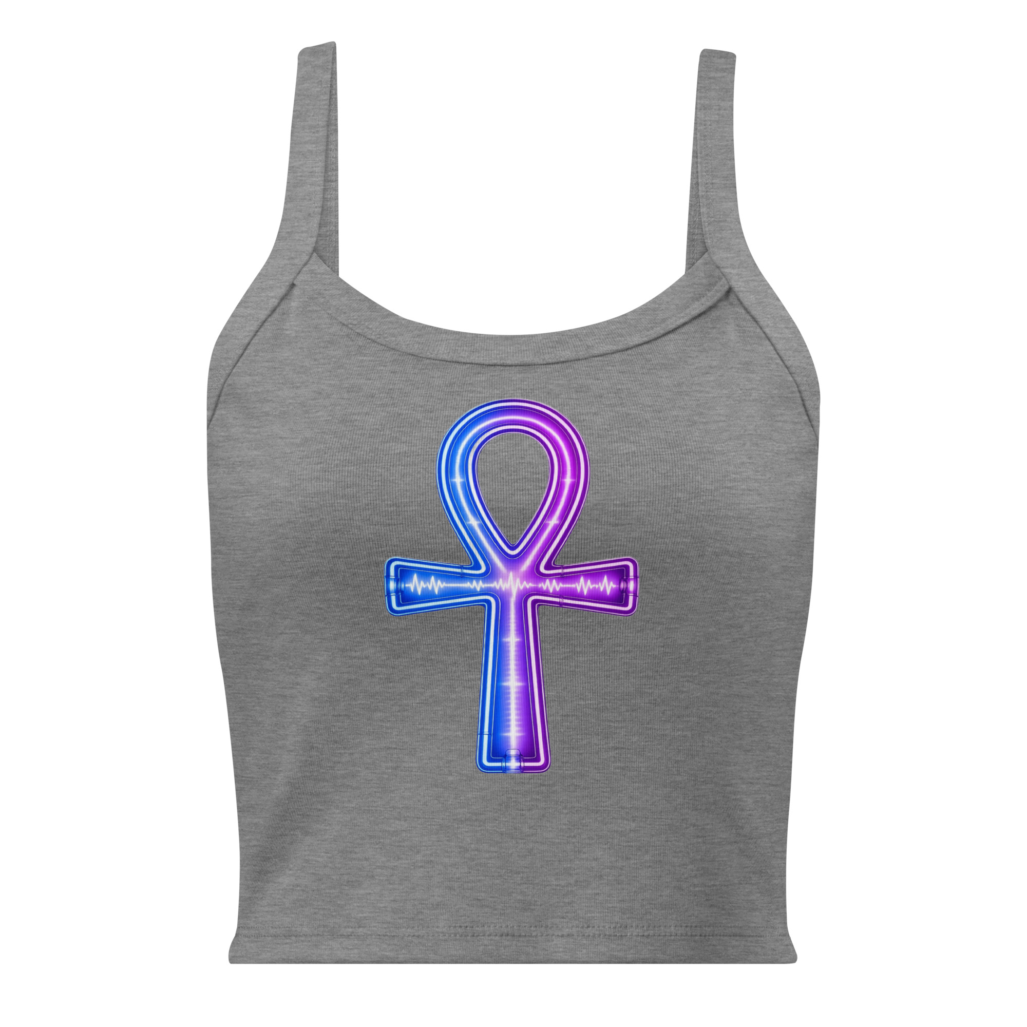 Ankh Neon Women’s Tank Top 001 - Image 3