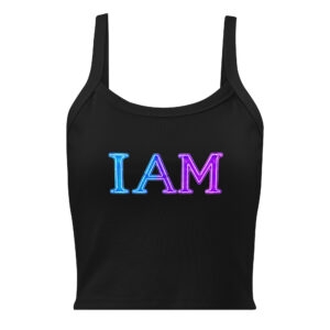 I AM Neon Women’s Tank Top 001