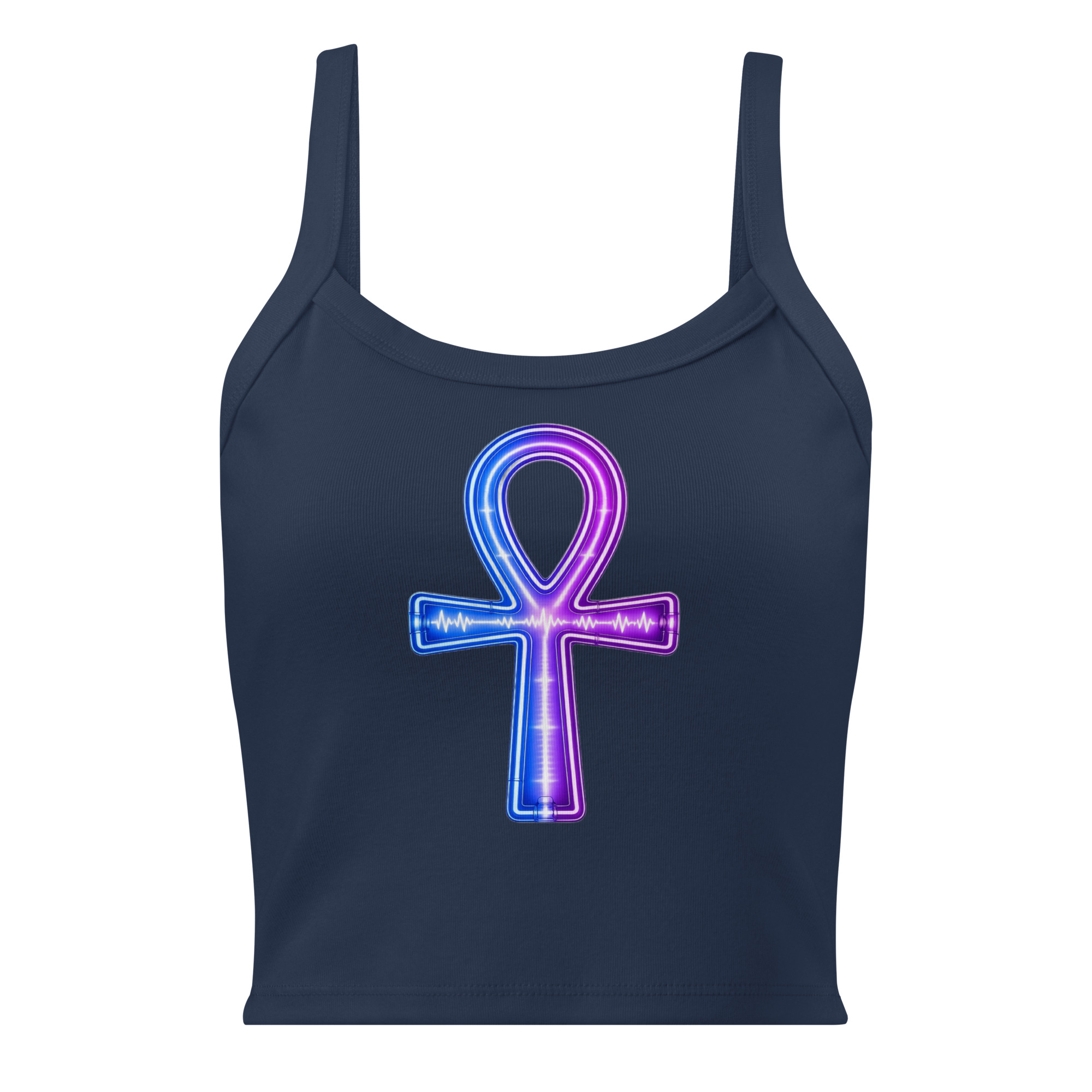 Ankh Neon Women’s Tank Top 001 - Image 2