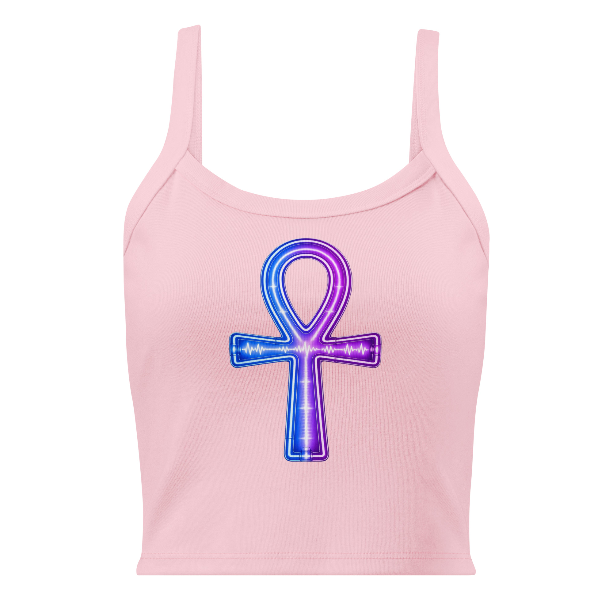 Ankh Neon Women’s Tank Top 001 - Image 5